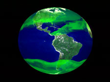 Graphic showing methane circulation.